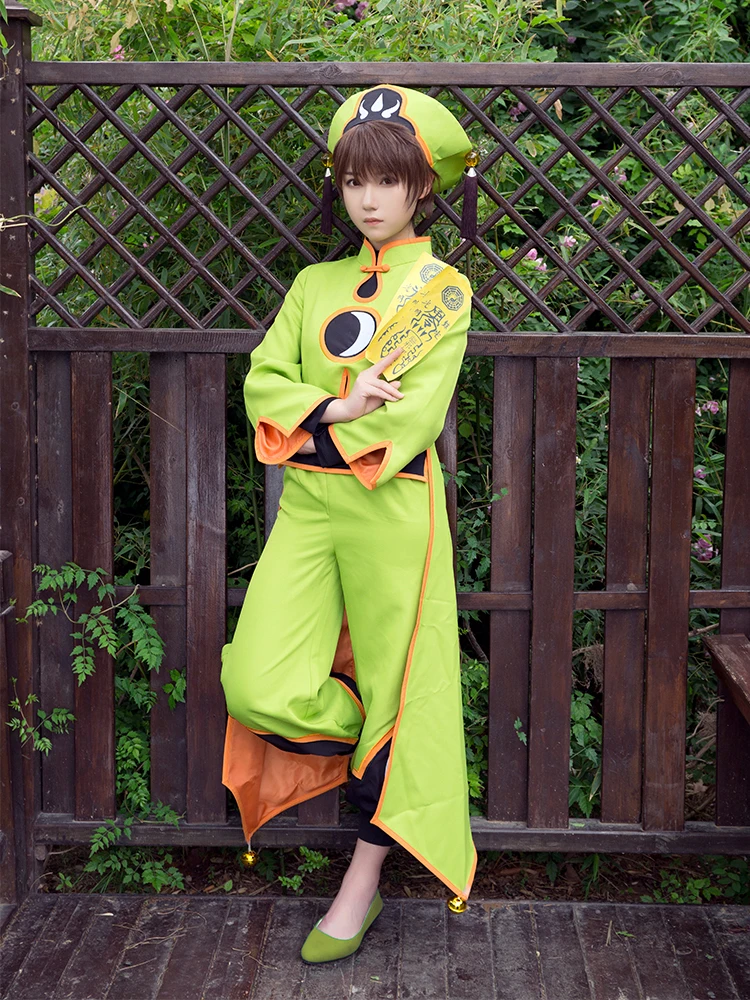 Японское аниме Cardcaptor Sakura Новая прозрачная карта Li Syaoran Косплей Костюм для