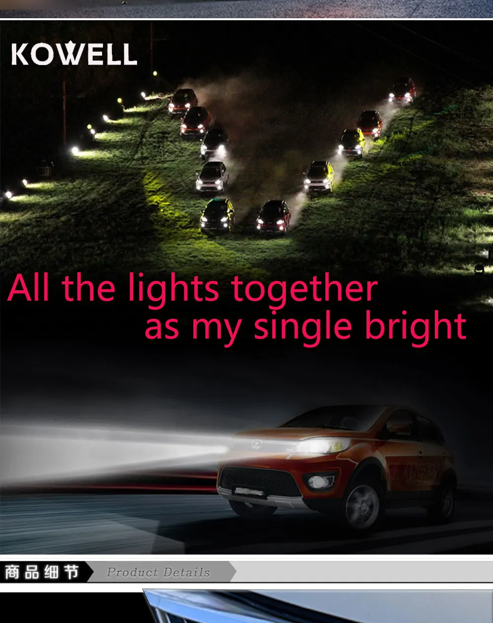 Clearance KOWELL Car Styling For Toyota HIGHLANDER headlights For HIGHLANDER head lamp Angel eye led DRL front light Bi-Xenon Lens xenon 8