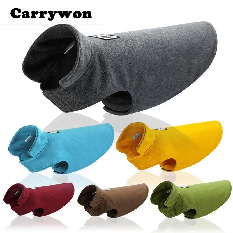 Carrywon новая зимняя одежда для собак куртка флисовая модная одежда для маленьких средних и больших домашних животных товары для собак XS-3XL комбинезон пальто - изображение