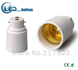 

B22 TO E27 adapter Conversion socket High quality material fireproof material e11 socket adapter Lamp holder