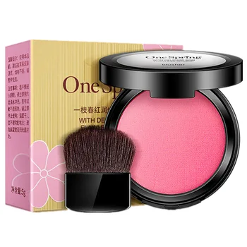 

BIOAOUA Blush Powder 4 Color blusher different color Powder pressed Foundation Face Makeup Blusher,Soft 3D shine makeup blush