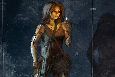 未来喫煙サイボーグロボット女性兵士アートワークゲーム4サイズ壁の装飾キャンバスポスター印刷 Poster Print Wall Decor Canvascanvas Poster Aliexpress