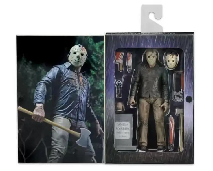 

18cm Friday the 13th Jason Voorhees Action figure Anime Doll Cartoon Figure PVC Collection Model Toy for friends gift
