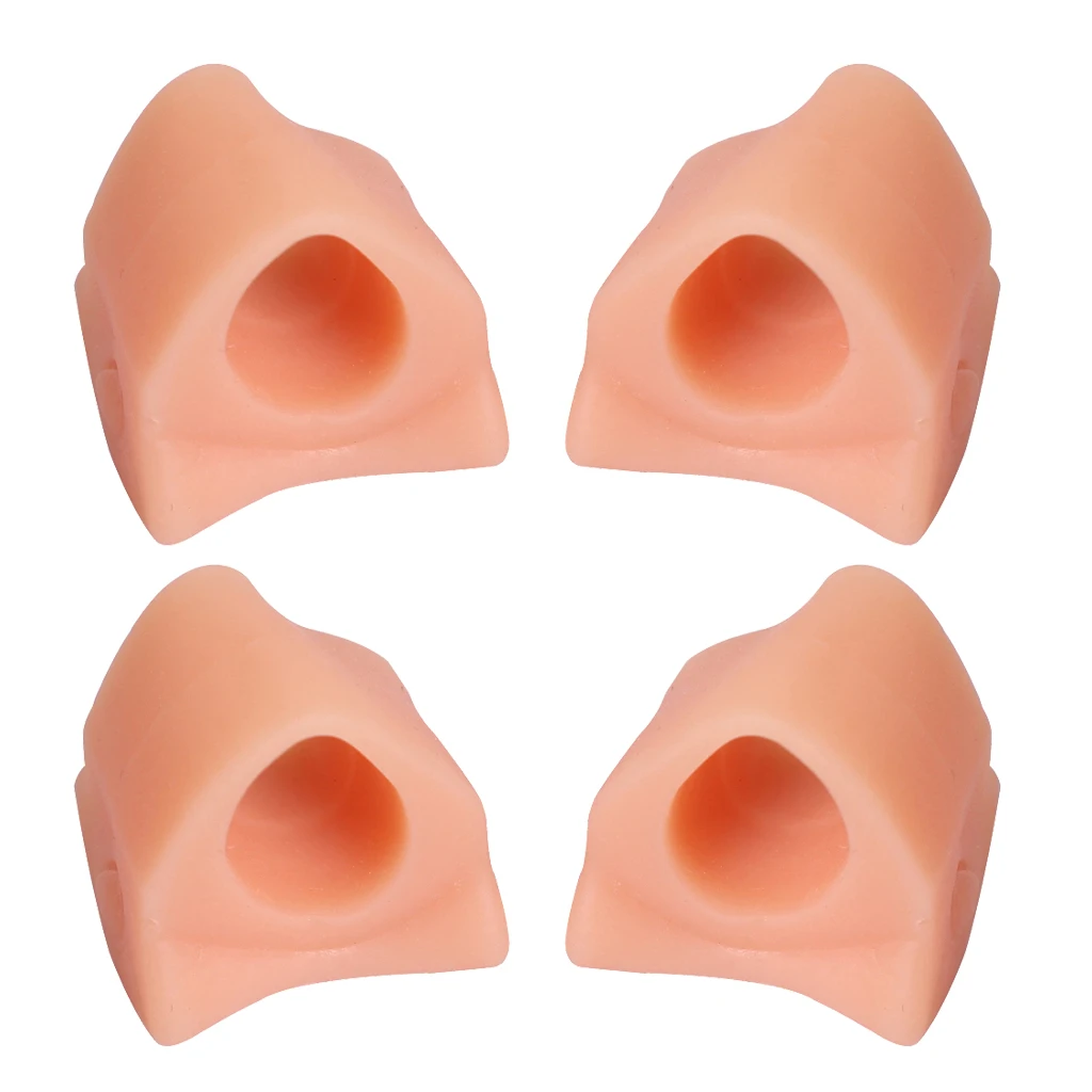 2 Pair Toe Bunion Corrector Separators Alignment Overlapping Hammer Toes Protector Straightener