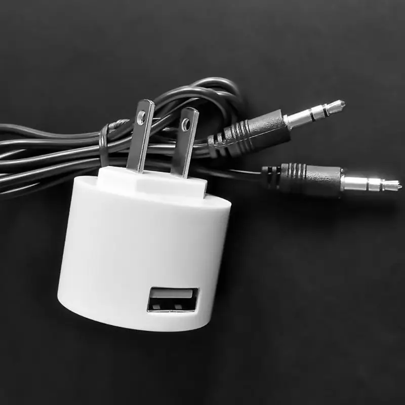 Беспроводной Bluetooth приемник 3,5 мм AUX аудио стерео адаптер EU/US USB зарядное устройство для динамика смартфона планшета ПК