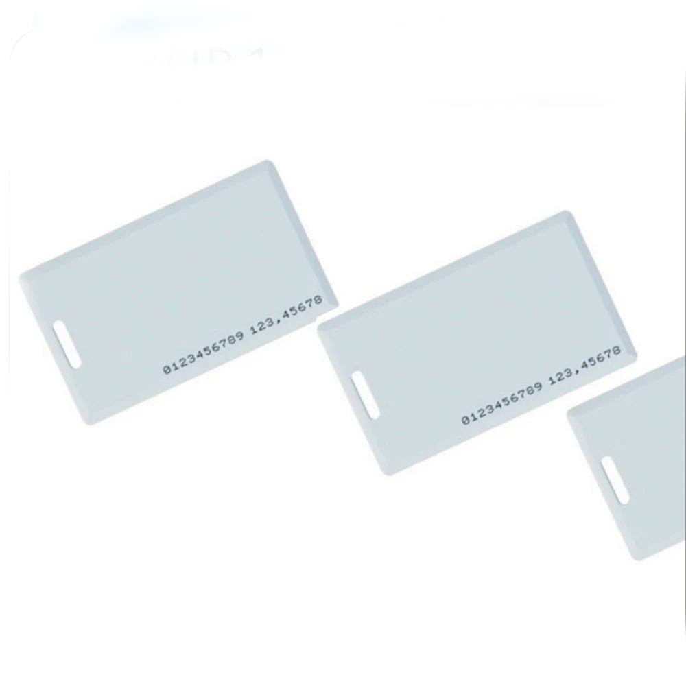 100 шт./кор. rfid карта TK4100 толстая идентификационная EM подходящая для контроля
