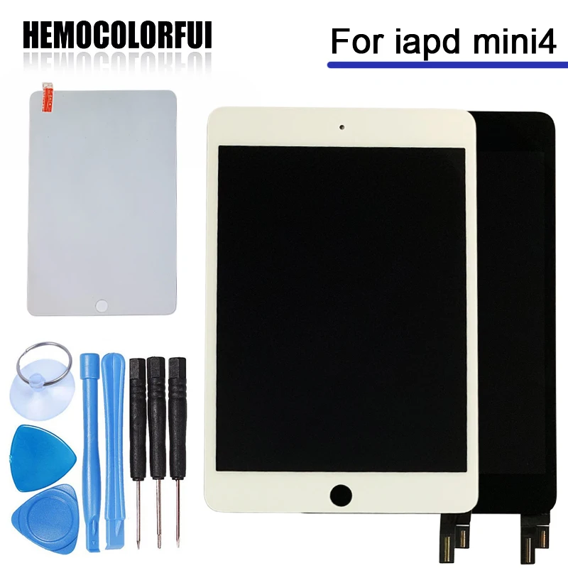 

1Pcs For iPad mini 4 Mini4 A1538 A1550 LCD Display Touch Screen Digitizer Panel Assembly Replacement Part