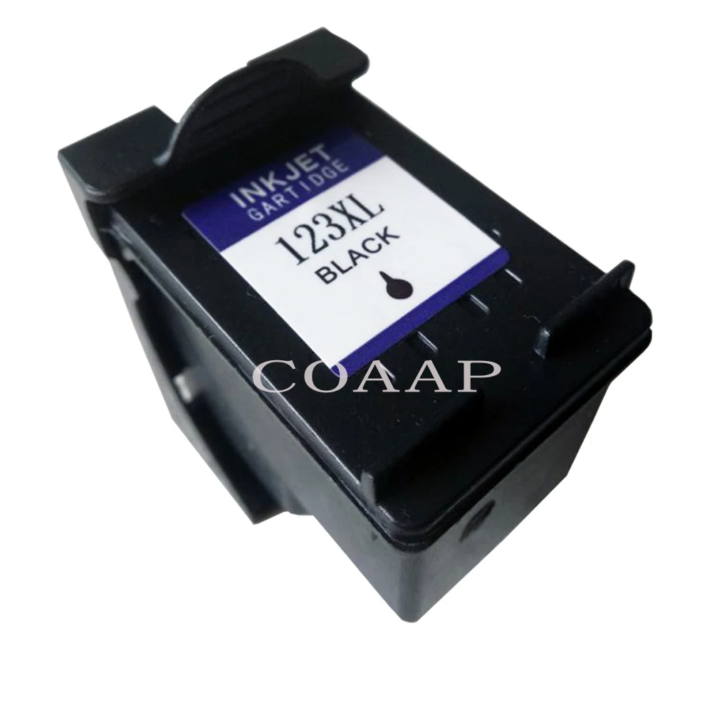 1pk Refilled hp123 XL Replacement ink cartridge for hp 123 ENVY 4513 4520 4521 4522 Deskjet 3630