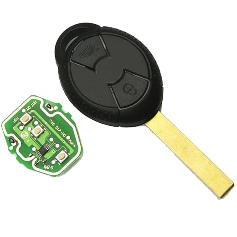 

1 Piece 3 Buttons Remote Mini Car Key With Battery And Chip Accessories For BMW FCC ID LX8 FZV Frequency 315MHz Key