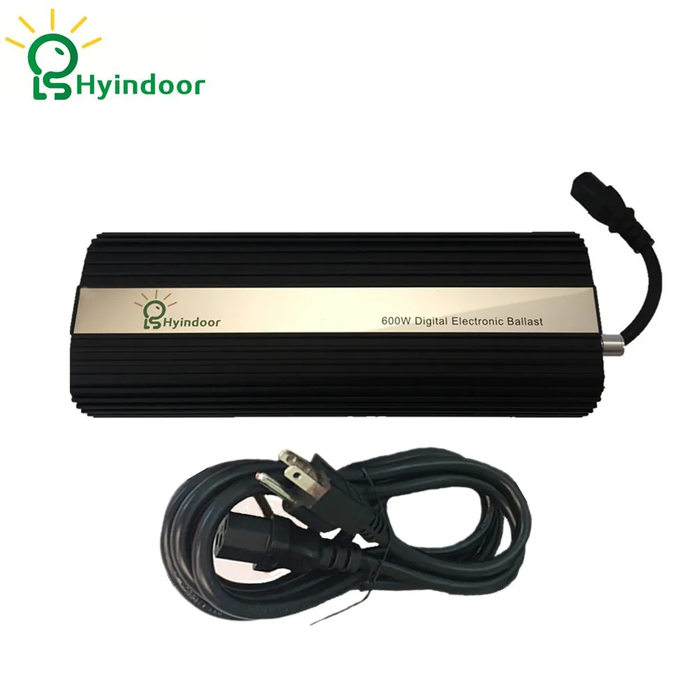 Lighting Accessories Hydroponic USA PLUG MH/HPS Ballasts 600w Dimmable