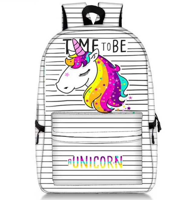 17 дюймов панда рюкзак для девочек-подростков ноутбук Mochila Feminina Unicorn студенческий школьный рюкзак женские дорожные сумки - Цвет: 005