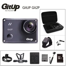 Оригинальный gitup Git2P действие Камера 2 К Wifi Спорт DV Pro Full HD 1080 P 30 м Водонепроницаемый мини видеокамера 1.5 дюймов Новатэк 96660 Cam