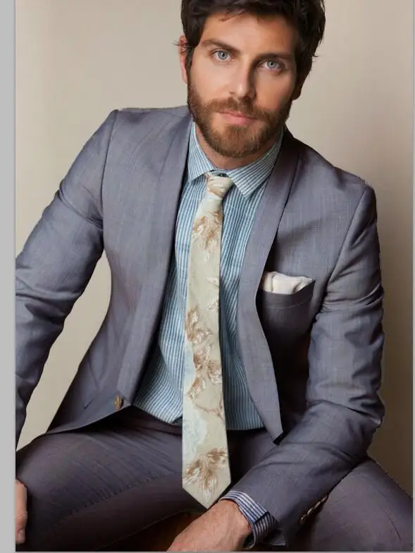 Latest-Coat-Pant-Designs-Blue-Brown-Pink-Grey-Shawl-Lapel-Formal-Custom-Groom-Colorful-Wedding-Suits (2)