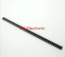 Бесплатная Доставка 10 шт. 1×40 Pin 2.54 Круглый Женский Штыревые соединители Контакты
