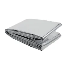 Спасательный майлар термоодеяло обертывание сохраняет тепло Открытый аварийный инструмент выживания