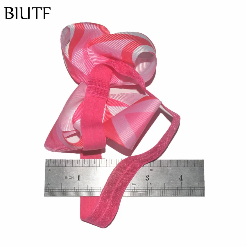 Повязка на голову детская с бантом 50 шт./лот 35 цветов|ribbon headband|top knotheadwear accessories |