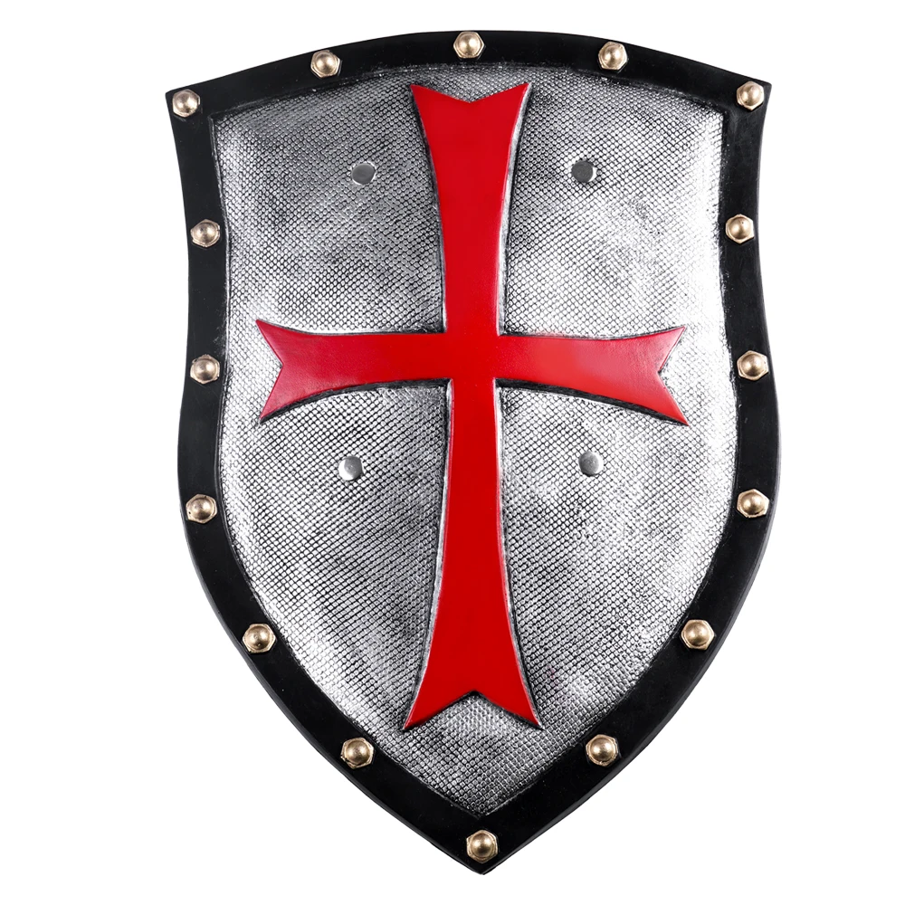 

SNAILIFY 1:1 cosplay PU Shield Adult Medieval Crusader Knight Cosplay Armor Props Halloween costume Game Party Suppliers