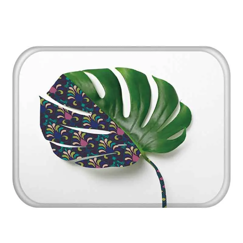 Beautiful Tropical Leaves Floral Decoration Long Floor Mat Carpets for  Bedroom Room Kitchen Bathroom Carpet Bedside Rugs