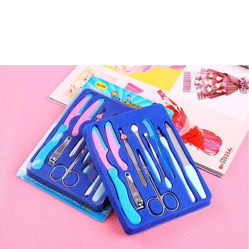 2018 / New Manicure Foot Care Set Nail All Purpose Scissors Tool 10 sets setsA0099XX | Красота и здоровье