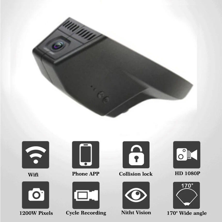 YESSUM для BMW X5 E53 E70 X6 E71 автомобильный Wifi DVR Автомобильный видеорегистратор Novatek 96658