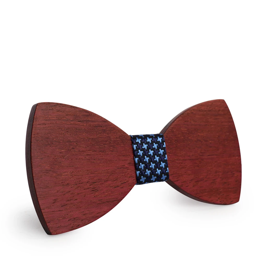 Твердый деревянный фиолетовый галстук-бабочка heartwwood ручной резной деревянный бизнес лук Горячие мужские и женские аксессуары модная индивидуальность - Цвет: P75
