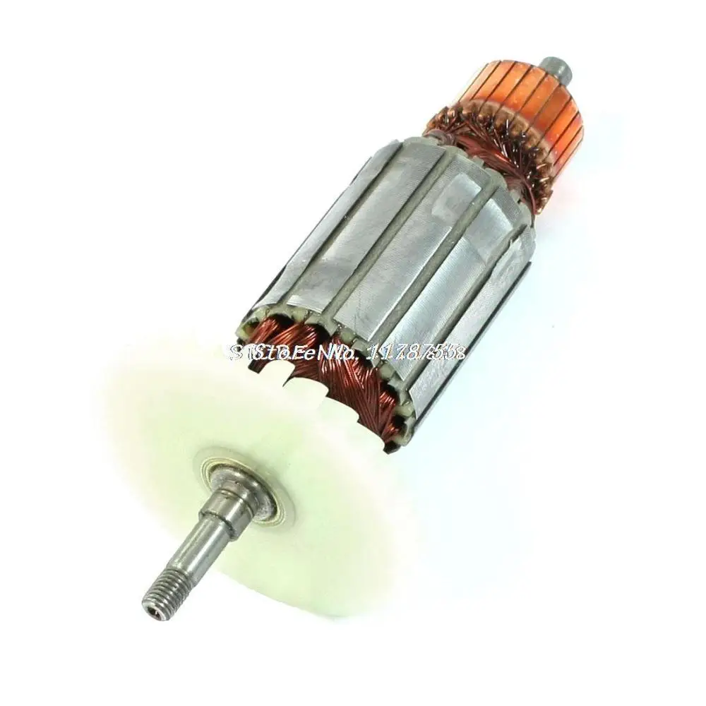 

Power Tool 7mm DiaDrive Shaft Electric Motor Rotor AC 220V for Hitachi CM4SB2