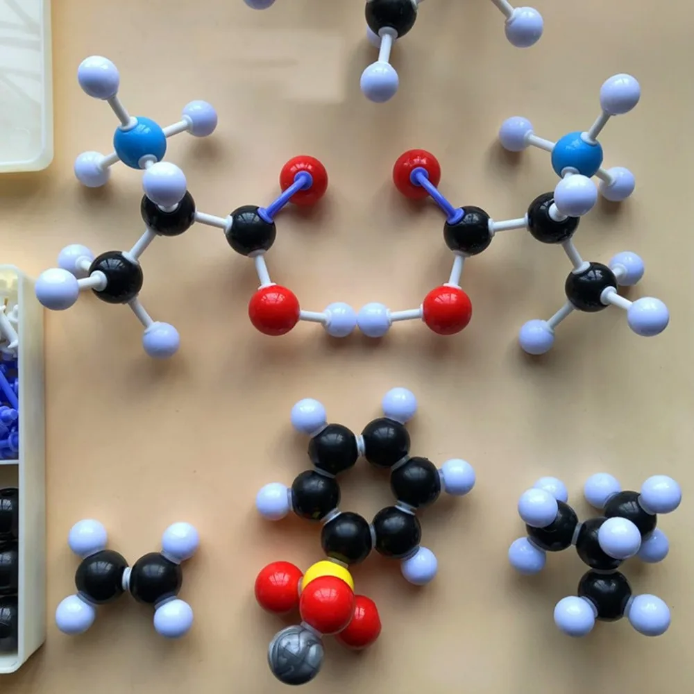 Молекулярная структура модели студентов используют химический клуб пропорциональный органический-1 набор атомов молекулярные модели
