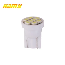 1х автомобильный T10 W5W светодиодный сигнальный лампочка интерьерный купольный светильник для чтения супер яркий Авто багажный багажник номерной знак лампа белый 8SMD
