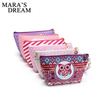 Mara's Dream Owl макияж сумки Органайзер сумка для косметики женские косметички для путешествий дамские neceser Макияж сумка пенал