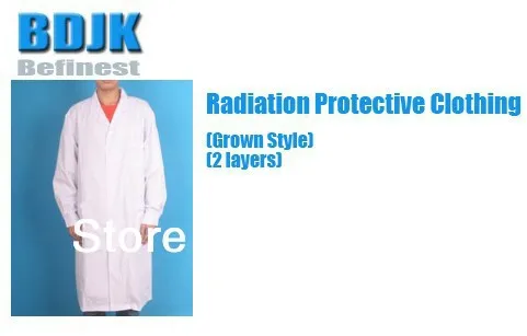 Radiation Protective Clothing with Metal Fibrosis Conductive Fabric 2 Layers