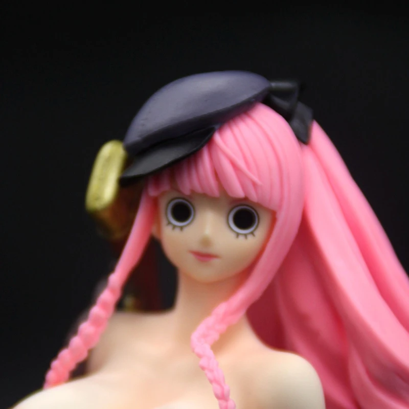 25cm One Piece Figures Flag Diamond Ship Perona Naked Ver. Resin Gk