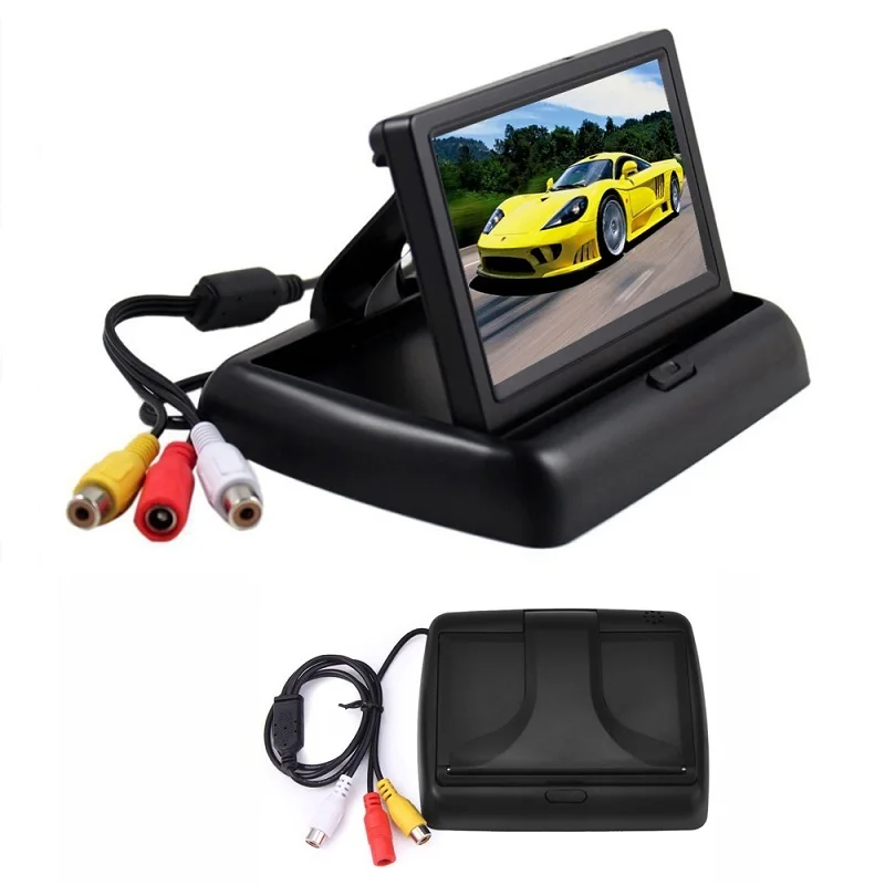 

4.3 Inch TFT LCD Car Monitor Foldable Monitor Display Rearview Monitors