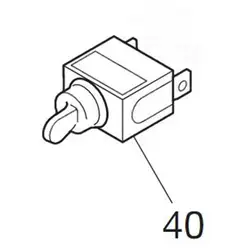 Переключатель 651418-4 для Makita HR5210C HR5201C HR4510C HR4501C HR4010C HR4001C 4305 4341CT 4341FCT