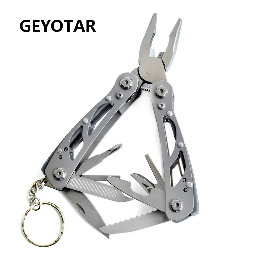 2017 Multi Plier Survival Multifunction Stainless Steel Portable Hand Tool Knife Folding Camping Wire Stripping Pliers