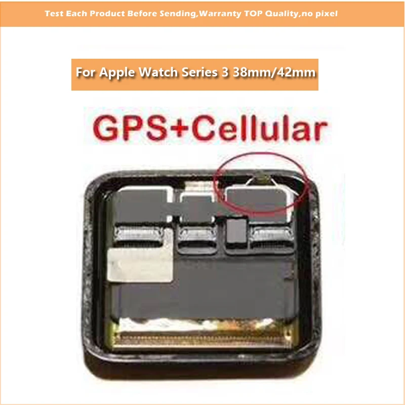 

LCD Replacement GPS versions and Cellular versions For Apple Watch Series 3 LCD Display Touch Screen Digitizer Series3 38mm/42mm