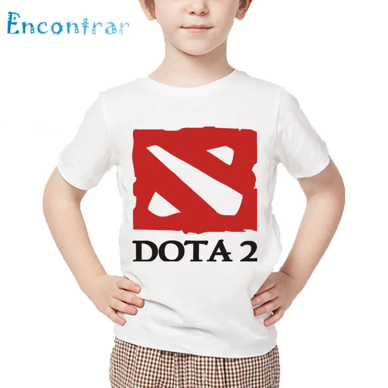 

Kids Game Dota 2 IT5 Natus Vincere Print T shirt Children Summer White Tops Boys and Girls Fashion Casual T-shirt,HKP2240