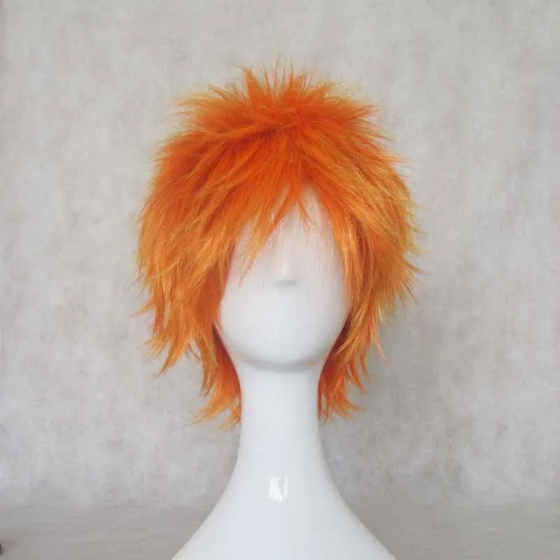 Japanese Anime Bleach Kurosaki Ichigo Wig Mens Uchiha Sasuke