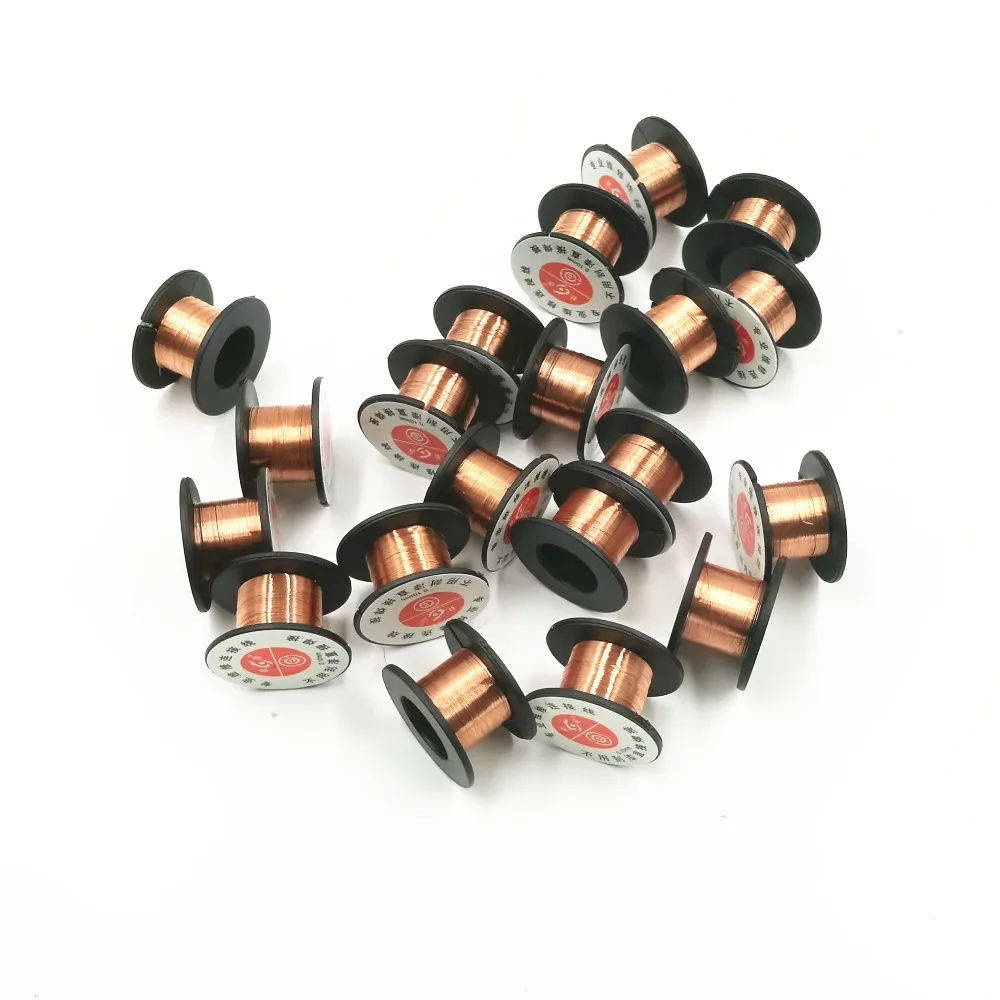 

20pcs/set 0.1mm 15m Enameled Wire Soldering Wire Kit Tool Copper Wire Accessories phone notebook motherboard repair cable