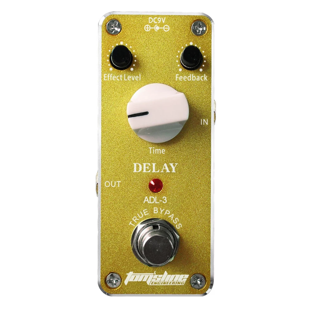 Aroma Delay Guitar Effect Pedal ADL 3 Mini Analogue Effect True Bypass