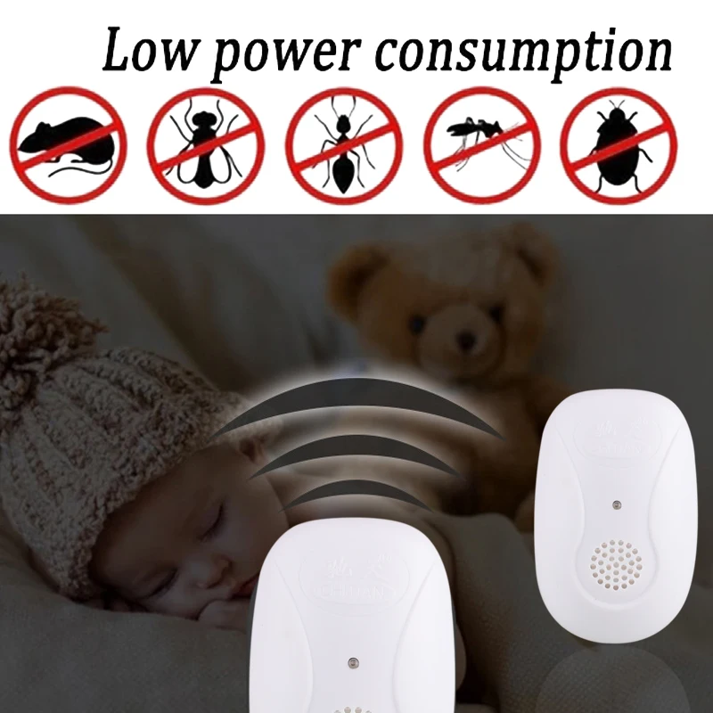 

Rodent Repellent Mouse Expeller Ultrasonic Electronic Multi-Functional Mosquito Dispeller 5W Insect Killer Rat Effective