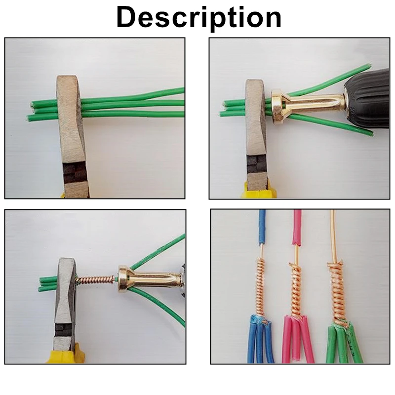 Электрик Инструмент для скручивания проводов автоматический инструмент для зачистки проводов BV 2,5-4/4-6 квадратный 5 провод кабель Быстрый разъем пилинг Твистер устройство