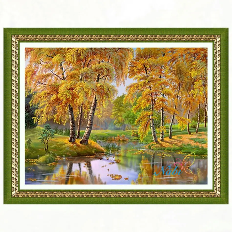 

Square diamond mosaic painting diamond embroidery cross stitch Nature - 3d diy full crystals beadwork set 3544R