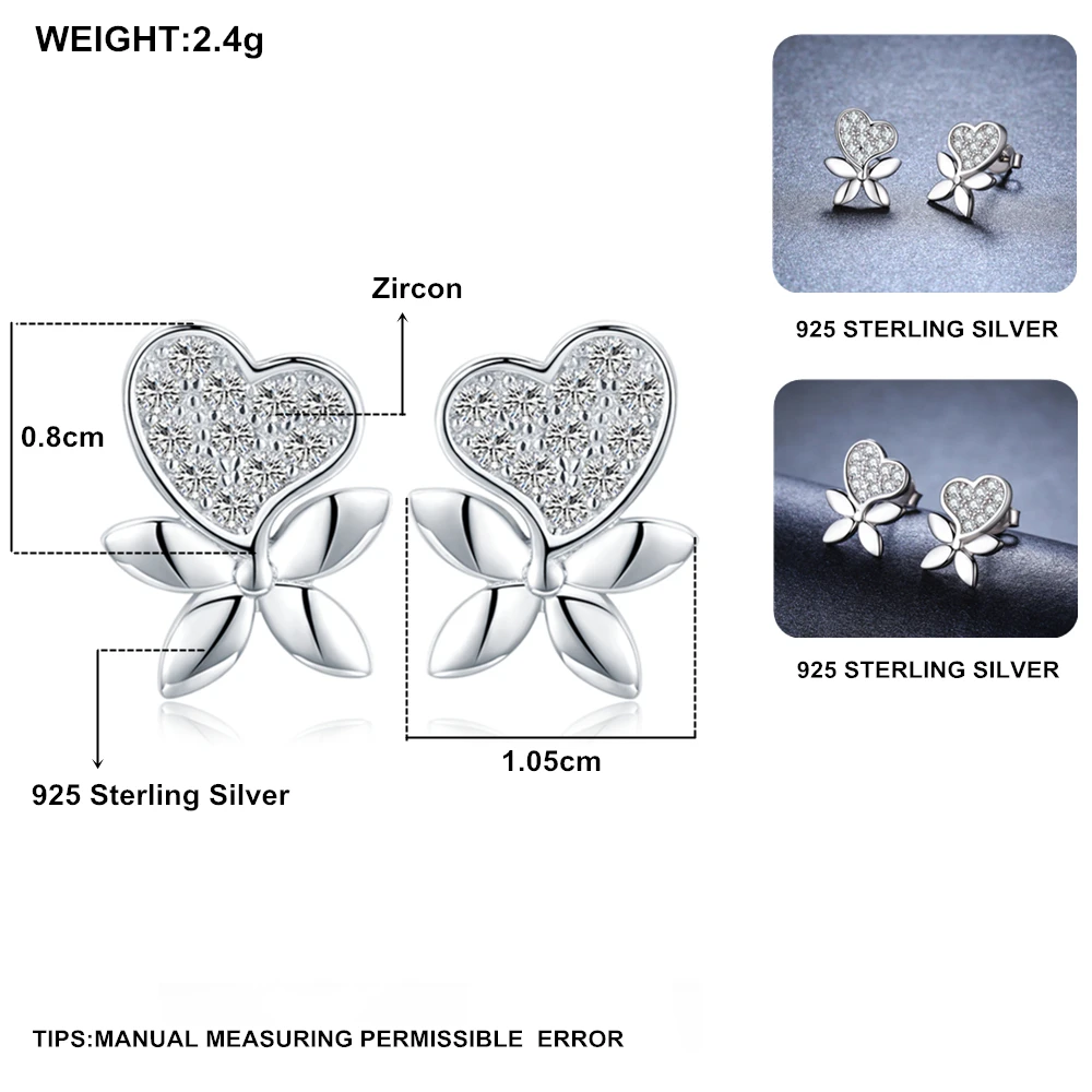 Black-Awn-Romantic-2-4g-925-Sterling-Silver-Jewelry-Natural-Heart-Party-Stud-Earrings-for-Women4