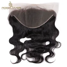 Brazilian Body Wave 13*6 Ear to Ear Lace Frontal Closure Remy Hair Deep Part Pre Plucked Baby Hair Lace Frontals Bleached Knots