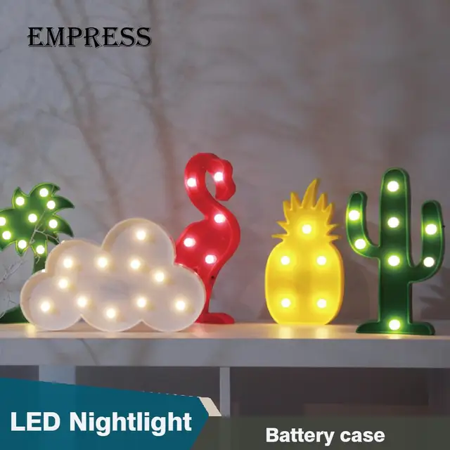 nightlight 3d led flamingo lamp pineapple cactus romantic lumiparty table lamp night light for christmas decorations - Cactus Christmas Decorations nightlight 3d led flamingo lamp pineapple cactus romantic lumiparty table lamp night light for christmas decorations - Cactus Christmas Decorations