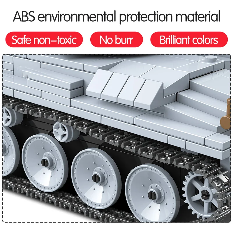 Billig 535PCS Technik LT 38 Licht Tank Bausteine Kompatibel Military Armee Stadt Soldat Polizei Figuren Waffe Ziegel Sets Jungen Spielzeug