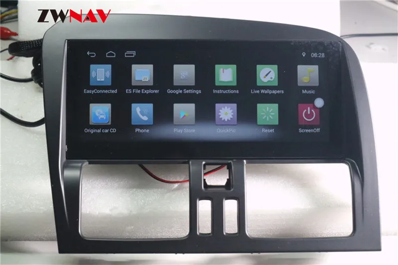 Clearance ZWNAV Android 7 Systen Car DVD Player For Volvo XC60 2009 2010 2011 2012 Left Steering Wheel Car GPS Multimedia Navigation 13