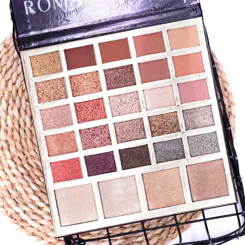 

Shimmer Glitter Eye Shadow Palette Matte Shimmer Pigmented Palette Matte Eyeshadow Cosmetic Makeup Maquillaje Femme