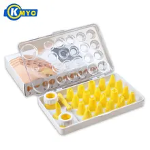 KMYC ABS 21 шт. наконечники трубопроводов для глазури торта товары для украшения торта Многофункциональный российский размер советы