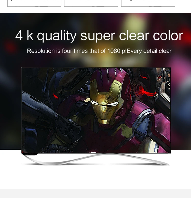 Kingone HDMI Cable Video Cables Gold Plated Male 1.4 1080P 3D Cable For Apple TV LCD PS3 PS4 Projector Computer HDMI 4K Adapter  (2)